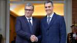 Premierministrene Aziz Akhannouch, Marokko og Pedro Sánchez, Spanien