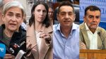 Ada Colau, Irene Montero, Emilio Delgado og Juan José Imbroda