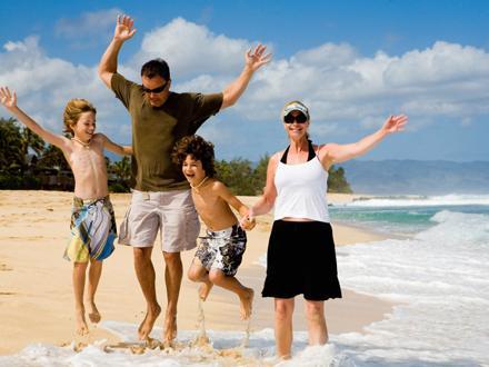 Strand, sport og fest for hele familien