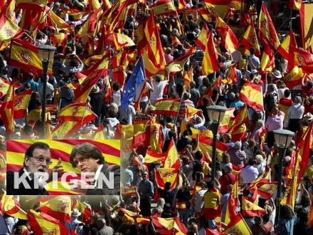 Demonstration for et forenet Spanien
